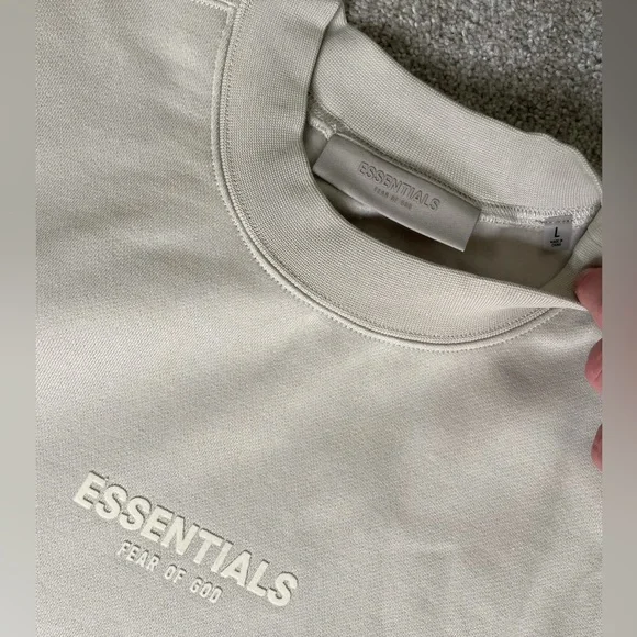 Essentials Fear of God Relaxed crewneck “wheat” LARGE